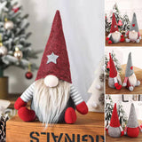 Poupée Âgée Sans Visage De Noël