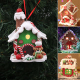 Maison de Noël en argile molle