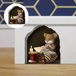 3D souris autocollant mural