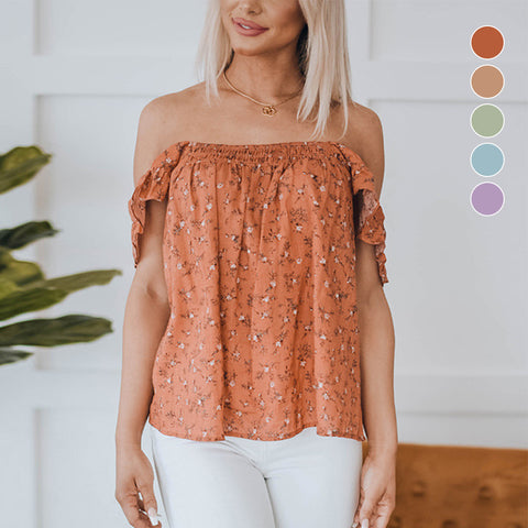 Gilet Floral Sans Manches T-shirt