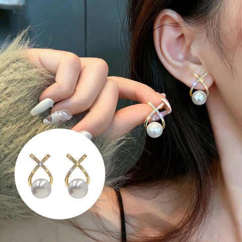 💖 Boucles d'oreilles triangle en perles