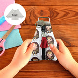 Ensemble de modèles de pochette à clés mignon