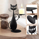 Bougeoir Chat Noir