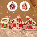 Maison de Noël en argile molle