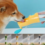 Nourriture et Bouteille d'Eau pour Chiens