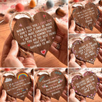 Plaque en Bois d'Amour
