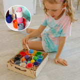 Jeu de sagesse arc-en-ciel