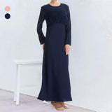 Robe Deux Pièces En Fausse Dentelle