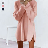 Robe Pull Ample Avec Fermeture Élair