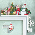 Décoration de Cadre de Porte de Noël
