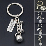 Porte-clés Haltère