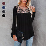 T-shirt oversize à imprimé léopard