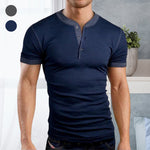 T-shirt de fitness à manches courtes de couleur unie à la mode