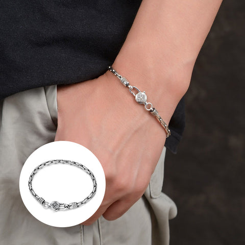 Bracelet homme rétro élégant