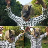 Masque tête de loup et griffes