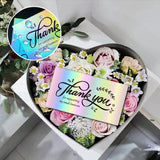 Carte de Remerciement Laser