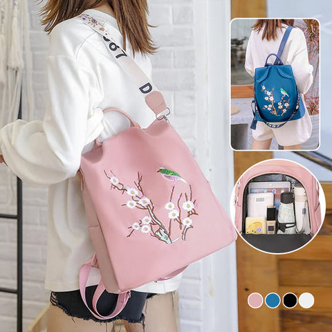 Sac Á Dos Antivol Brodé