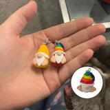 Mini-ornements nains colorés