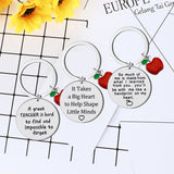 Porte-clés En Acier Inoxydable Inspirant Et Élégant