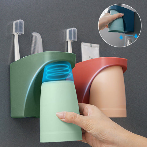 Tasse de rince-bouche magnétique