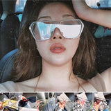 Lunettes de soleil à grande monture