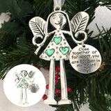🪽Des amis fous et beaux pour toujours – Cadeau de Noël d’ornement d’ange