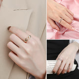 Bague coeur "Je t'aime pour toujours"