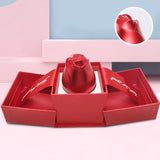 Coffret cadeau créatif rose rouge