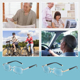 Lunettes de Soleil Anti-lumière Bleue pour Presbytie Lointaine et Proche