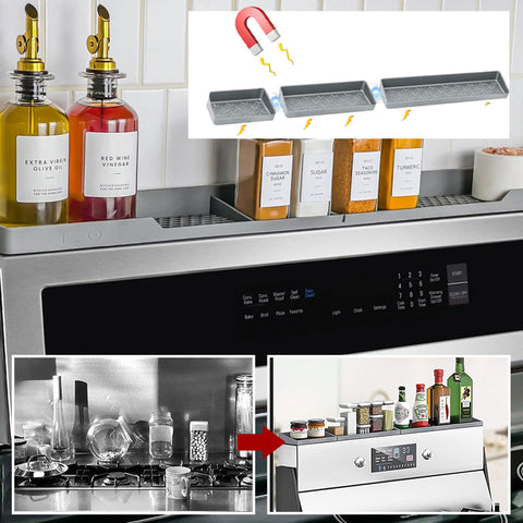 Tablette magnétique en silicone pour cuisinière