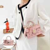 Kit de fabrication de sac à main en cuir bricolage