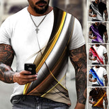 T-shirt à impression numérique pour hommes