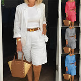 Ensemble deux pièces cardigan et short