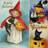Carte Postale Halloween Vintage (24 pièces)