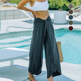 Pantalon large en tricot ample