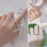 Achetez-en 1, obtenez-en 1 gratuit - Bague coeur rubis