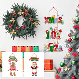 Décoration de Noël Suspension de porte
