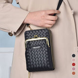 Mini sac à bandoulière simple avec double fermeture à glissière