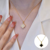 Collier Trèfle à Quatre Feuilles Élégant