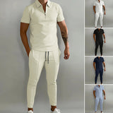 Ensemble Polo Manches Courtes pour Homme