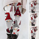 Legging de Noël avec Imprimé Père Noël