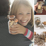 Carte postale en papier découpé en bois