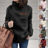 Pull Thermique à Col Roulé Zippé