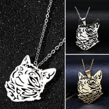 Collier Visage de Chat