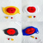 Masque de cigarette bouche saucisse