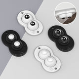 Pâte d'acier inoxydable Mini Roue Universelle 360°(4pcs)