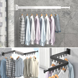 Support de Séchage à Anneau Pliant en Alliage d'Aluminium