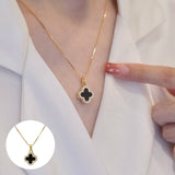 Collier Trèfle à Quatre Feuilles Élégant