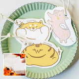 Lingette éponge en pâte de bois comprimée