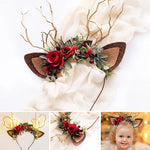 Bandeau de costume en bois de cerf